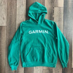 Garmin Sweatshirt Green Size M Bella Canvas